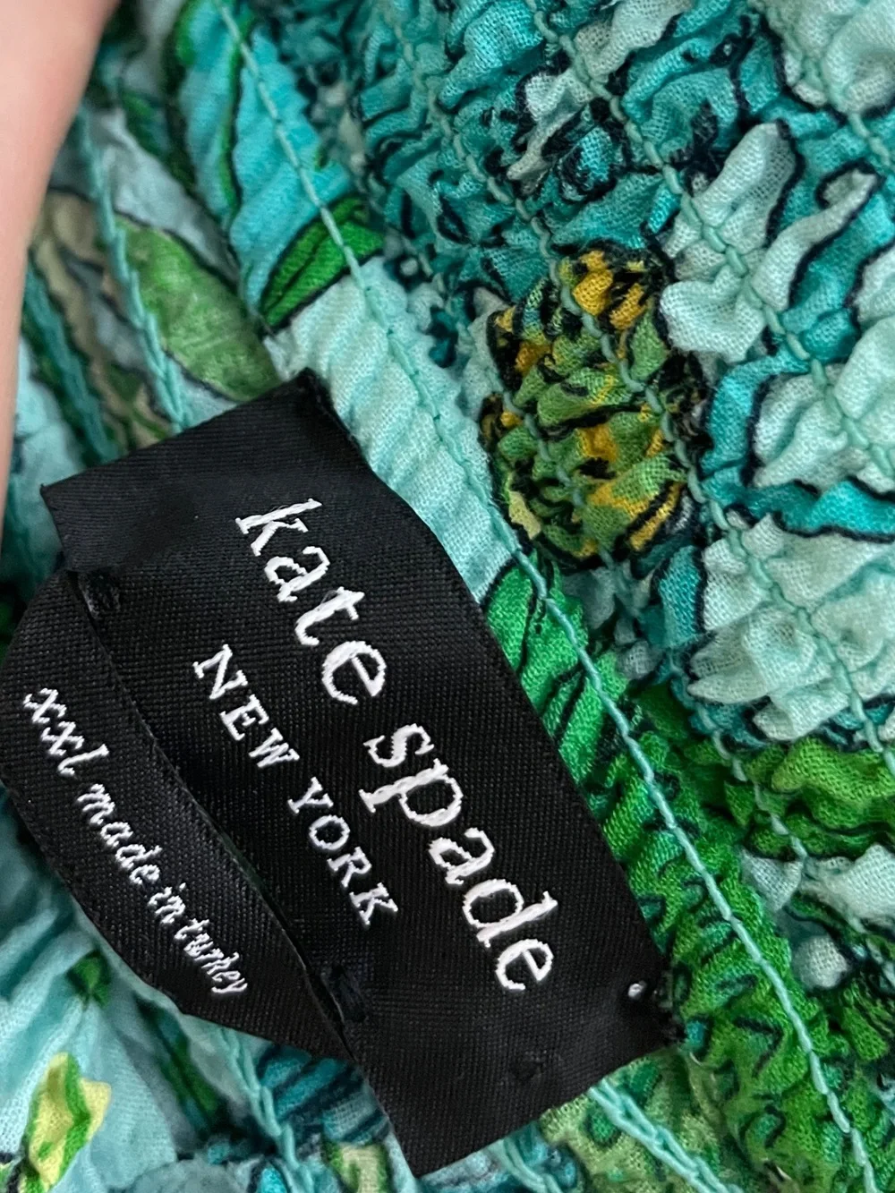 Kate Spade Under The Sea Tie Strap Maxi Dress XXL